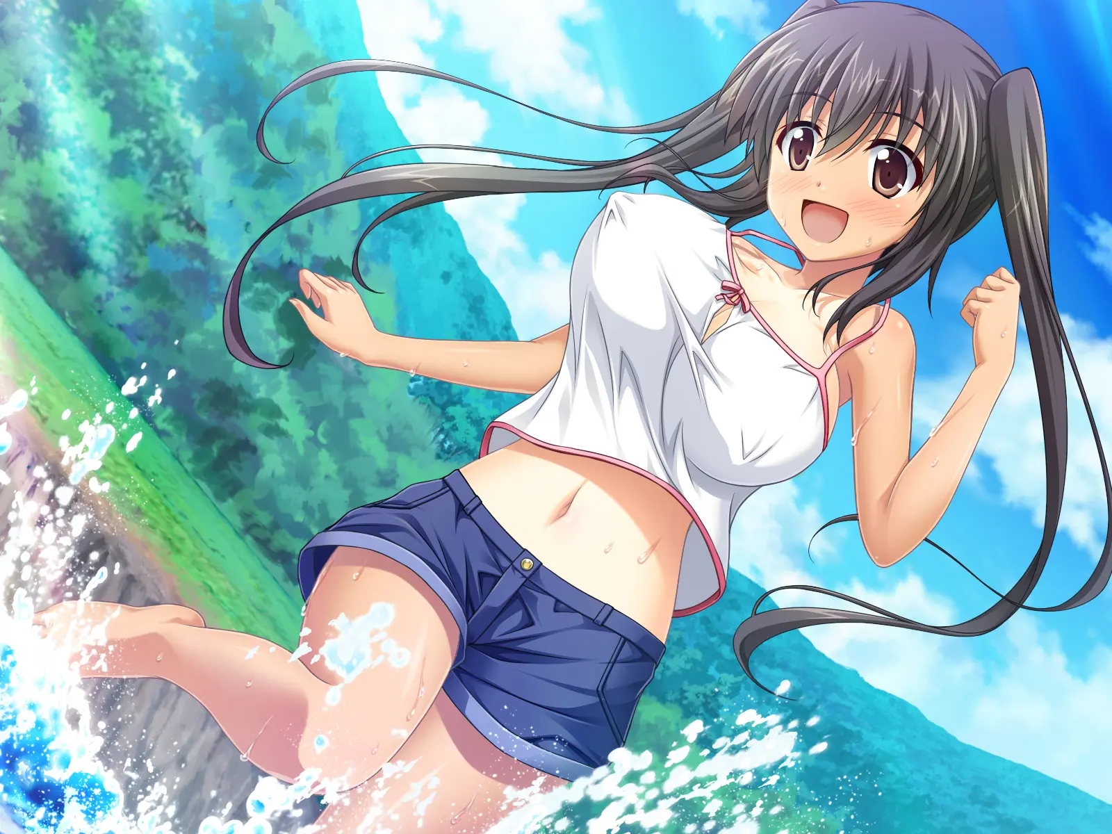 Amaamax 2!! ~Hatsuratsu Ecchi Na Inaka Shoujo Wa Juujun Kyonyuu Na 'Osanazuma'!?~ | 달콤달코맥스2!! ~발랄하고 음란한 시골 소녀는, 순종적인 거유의 어린 아내!?~